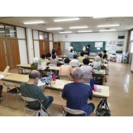 シニアクラブに訪問