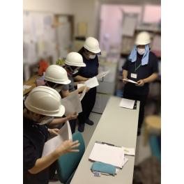 防災訓練（夜間想定）
