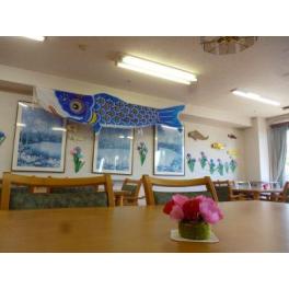 ☆食堂も５月に衣替え☆